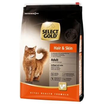 SELECT GOLD Hair & Skin Adult Volaille Et Saumon 3 Kg 3 SELECT GOLD Hair & Skin Adult Volaille Et Saumon 3 Kg