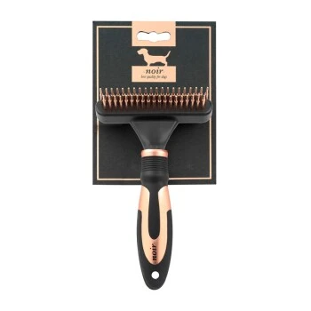 Europet Bernina Râteau De Démêlage NOIR à Dents Rotatives Doubles 4 Europet Bernina Râteau De Démêlage NOIR à Dents Rotatives Doubles – Image 2