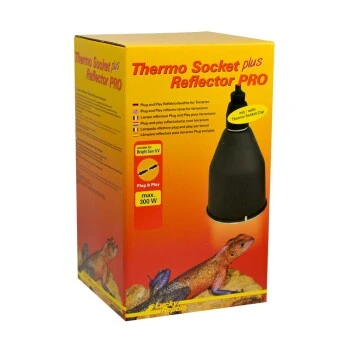 Lucky Reptile Thermo Socket + Petit Reflector PRO Noir 3 Lucky Reptile Thermo Socket + Petit Reflector PRO Noir