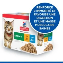 Hill's Science Plan Kitten Multipack 12 Sachets Repas Pour Chaton Poulet Et Poisson 12x85 G -Meilleure Animalerie 0a7a202b5cca05b3d8ae7a2c4df902df5ba46824 52742211503 4