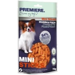 PREMIERE Mini Sticks Poulet Et Poisson 6 X 70 G