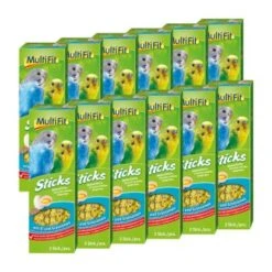 MultiFit Sticks Pour Prruches 12 x 2 Œuf