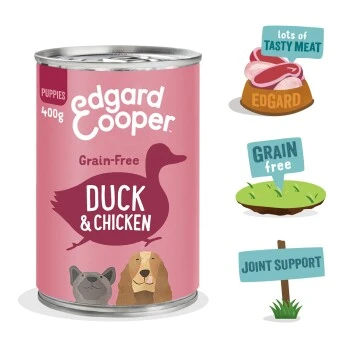 Edgard & Cooper Junior Au Canard & Poulet 6 x 400 g 4 Edgard & Cooper Junior Au Canard & Poulet 6 x 400 g – Image 2