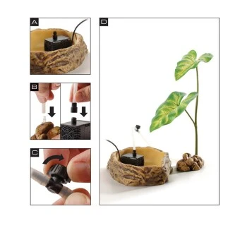 Exo Terra Plante à Ruissellement Avec Pompe 4 Exo Terra Plante à Ruissellement Avec Pompe – Image 2