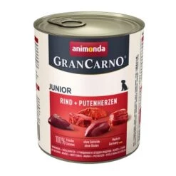 Animonda GranCarno Original Junior Bœuf Et Cœurs De Dinde 6x800 G