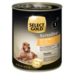 SELECT GOLD Sensitive Senior Poulet Et Riz 6x800 G