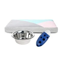 FIT+FUN Ensemble Heure De Jeu -coussin + Gamelle + Rouleau De Friandise