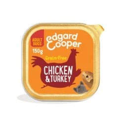 Edgard & Cooper Adult 11x150g Poulet Juteux Et Dinde