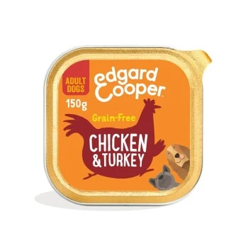 Edgard & Cooper Adult 11x150g Poulet Juteux Et Dinde 3 Edgard & Cooper Adult 11x150g Poulet Juteux Et Dinde