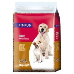 FIT+FUN Nourriture Sèche Adulte 10 Kg Agneau Et Riz