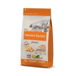 Nature's Variety Selected Croquettes Pour Chat Avec Poulet Désosé 1,25 Kg