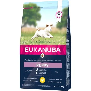EUKANUBA Puppy & Junior Small Breed 3 Kg