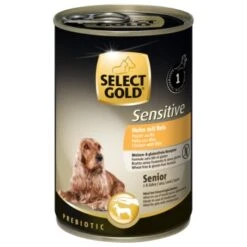 SELECT GOLD Sensitive Senior Poulet Et Riz 6x400 G