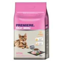 PREMIERE Croquettes Chatons Volaille 4 Kg