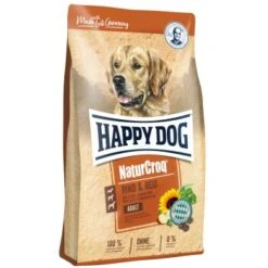 HAPPY DOG NaturCroq Boeuf Et Riz 4 Kg