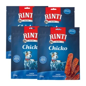 RINTI Chicko Lot économique Canard 4x250 G 3 RINTI Chicko Lot économique Canard 4x250 G