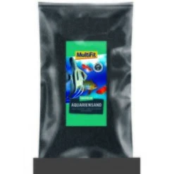 MultiFit Sable D’aquarium Noir 0,5 - 0,6 Mm 5 Kg