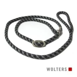Wolters Collier Laisse Everest Noir 1,8 M, 9 Mm