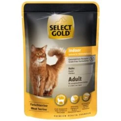 SELECT GOLD Adult Indoor Poulet 12x85 G