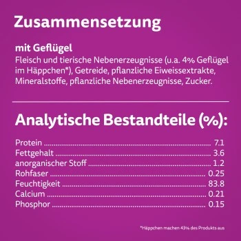 Whiskas Adult 1+ Sauce 12 X 400 G Volaille – Image 4