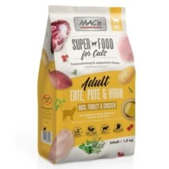 MAC's MAC’s Superfood For Cats Adult Canard, Dinde & Poulet 1.5kg