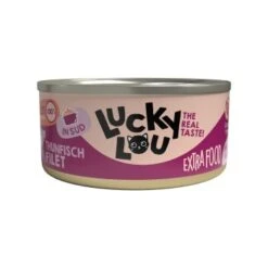 Lucky Lou Encas En Bouillon 18 x 70 g Filet De Thon