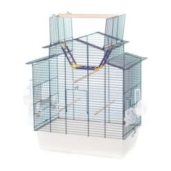 Interzoo Cage à Oiseaux Iza Blanc