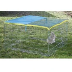 Kerbl Enceinte Avec Barrières De Sortie Et Filet De Protection