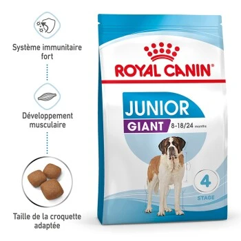ROYAL CANIN Giant Junior Croquettes Chien 15 Kg 3 ROYAL CANIN Giant Junior Croquettes Chien 15 Kg