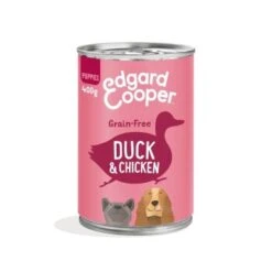 Edgard & Cooper Junior Au Canard & Poulet 6 x 400 g