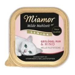 Miamor Milde Repas Senior Volaille Et Bœuf 16x100 G -Meilleure Animalerie 7e6bba97b7ac6d0a0a22abd0b12b019bbfa5f03a 95d670706393cf4f7ec839da1ede5a9ae597cb4c