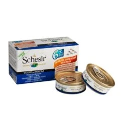Schesir Multipack 24 X 50 G Gelée : Thon Au Bar