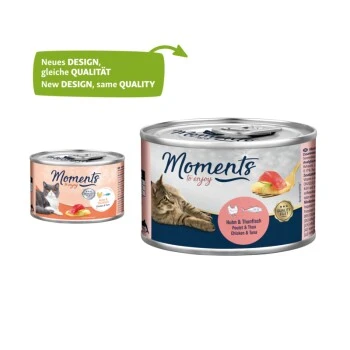 MOMENTS Adult Poulet Et Thon 6x140 G 3 MOMENTS Adult Poulet Et Thon 6x140 G