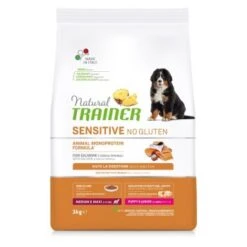 Natural Trainer Sensitive No Gluten Au Saumon 3 Kg