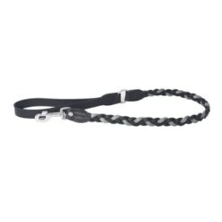 Das Lederband La Laisse En Cuir Weinheim Tressée 1 mètre