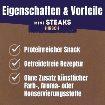 Adventuros Mini Steaks Cerf 7x70 G 7 Adventuros Mini Steaks Cerf 7x70 G – Image 5
