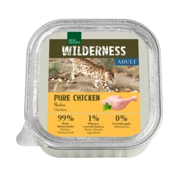 REAL NATURE WILDERNESS Adult Pure Chicken Poulet 16x100 G 3 REAL NATURE WILDERNESS Adult Pure Chicken Poulet 16x100 G