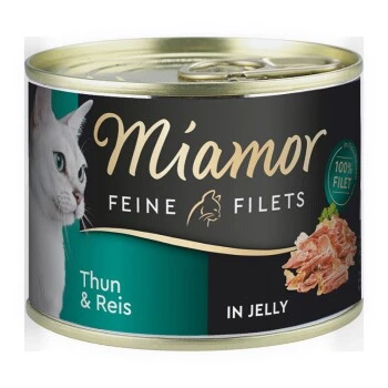 Miamor Feine Filets En Gelée Thon Et Riz 12x185 G 3 Miamor Feine Filets En Gelée Thon Et Riz 12x185 G