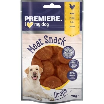 PREMIERE Meat Drops 6 X 70 G Poulet 4 PREMIERE Meat Drops 6 X 70 G Poulet – Image 2