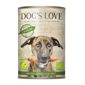 DOG'S LOVE Dog’s Love Adult Vegan BIO B.A.R.F. 6 X 400 G Greens 3 DOG'S LOVE Dog’s Love Adult Vegan BIO B.A.R.F. 6 X 400 G Greens