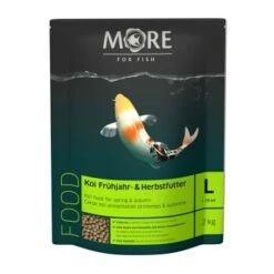 More FOR FISH Pour Carpes Koï Alimentation Printemps/Automne 6 Mm 2 Kg
