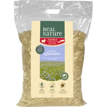 REAL NATURE Litière De Lin 30 L 3 REAL NATURE Litière De Lin 30 L