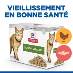 Hill's Hill’s Science Plan Senior Vitality 7+ Mature Adult 12x85 G 13 Hill's Hill’s Science Plan Senior Vitality 7+ Mature Adult 12x85 G -Meilleure Animalerie a9c5d05cbc64d7440d2a05752a46741447070317 52742015705 1.1