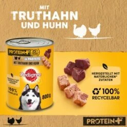 Pedigree Boîte Protein+ En Pâté 12 x 800 g Dindon Et Poulet -Meilleure Animalerie aadcccf84e0327e06ef6b54ef4f6b0b383941547 1394129 de DE pedigree 2