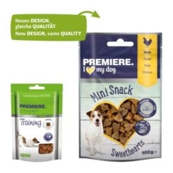 PREMIERE Snack D’entraînement PREMIERE Poulet Mini 6x100 G 5 PREMIERE Snack D’entraînement PREMIERE Poulet Mini 6x100 G -Meilleure Animalerie af05a650a35439749c9aad6ef2939a13d5563eb1 1202195 de DE 1196436002 ab 10 2022 300dpi RGB