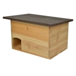 AniOne Abri En Bois Pour Hérisson