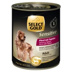 SELECT GOLD Sensitive Adult Cheval Au Tapioca 6x800 G