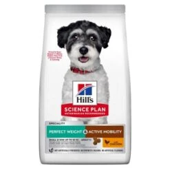 Hill's Hill’s Science Plan Perfect Weight + Active Mobility Adult Small & Mini Au Poulet 6 Kg