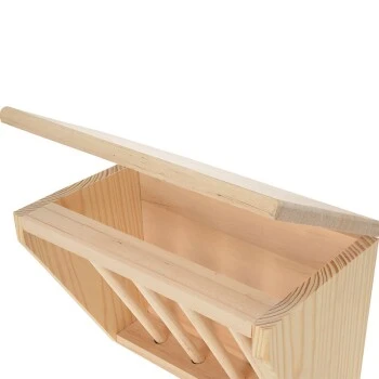 AniOne Râtelier En Bois Tessa S 4 AniOne Râtelier En Bois Tessa S – Image 2