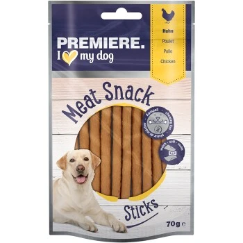 PREMIERE Meat Sticks 6 X 70 G Poulet 4 PREMIERE Meat Sticks 6 X 70 G Poulet – Image 2